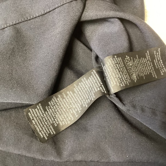 Tory Burch Sleeveless Top Button Down Collared Blouse Blue Size 4 Hidden Buttons - Picture 5 of 14